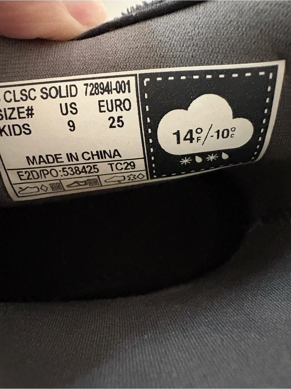 Bogs Black Kids Pull-On Rain & Snow Boots